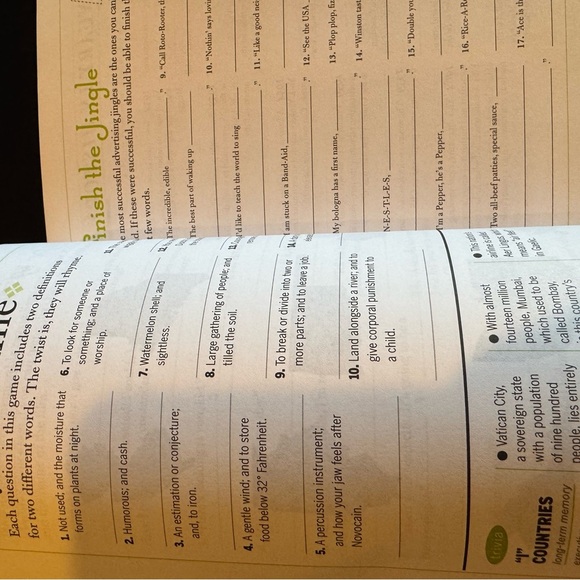 399 Games, Puzzles & Trivia Challenges Book - Picture 5 of 8